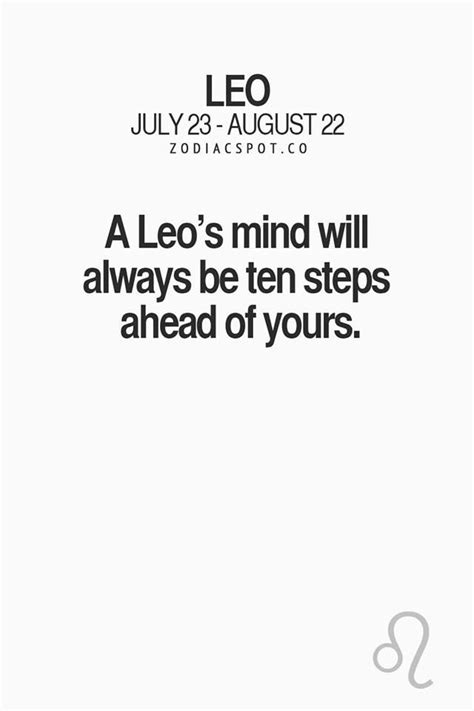 Leo Zodiac Quotes And Facts