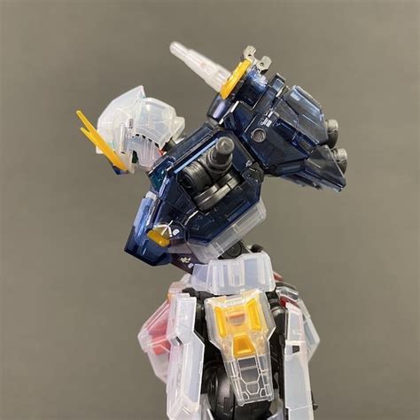 Review Rg Nu Gundam Clear Color Gunjap