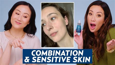 Best Skincare Products For Sensitive Combination Skin With Redness Dermatologist Reacts Youtube