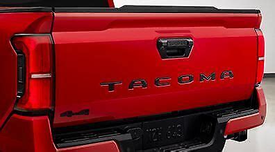 Genuine Genuine Toyota Tacoma Tailgate Insert Flat Black Pt