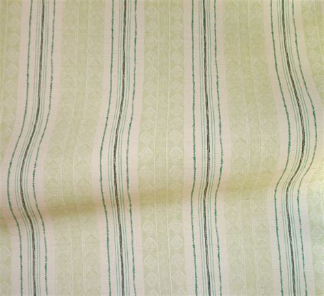 Block Print Stripe Grasscloth Wallpaper In Celery Krane Home