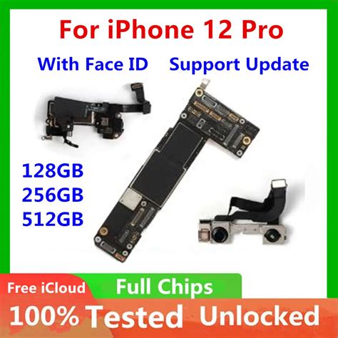 Original Unlocked Main Board For Iphone Pro Motherboard Clean Icloud