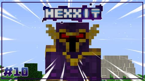 HEXXIT SETİ VE HAYALET ŞÖVALYE Minecraft Hexxit Bölüm 10 YouTube