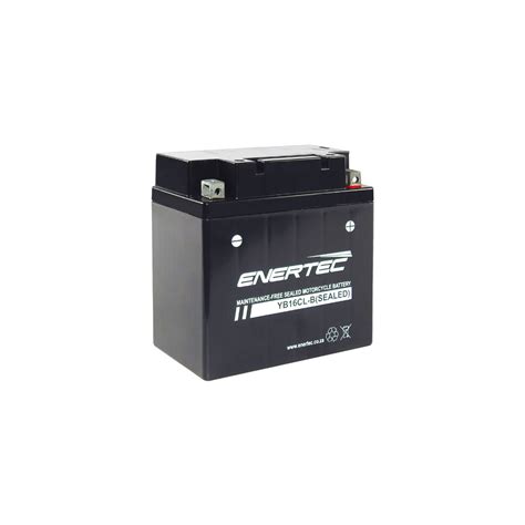 V Ah Yb Cl B Enertec Motorcycle Battery