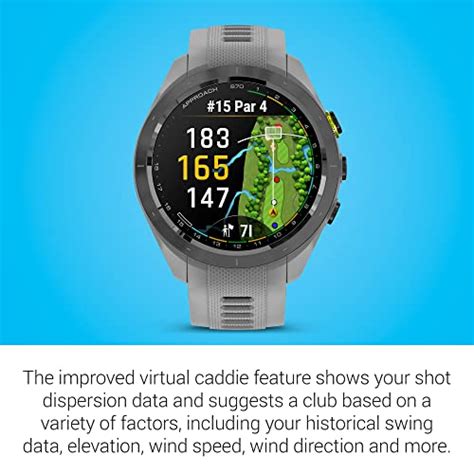 Buying Guide Garmin Approach S70 42mm Premium Gps Golf Watch Powder Gr