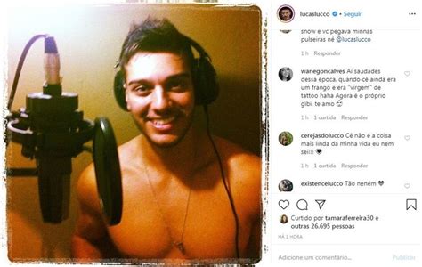 Lucas Lucco Surpreende Web Ao Relembrar Clique Antigo Em Que Aparece