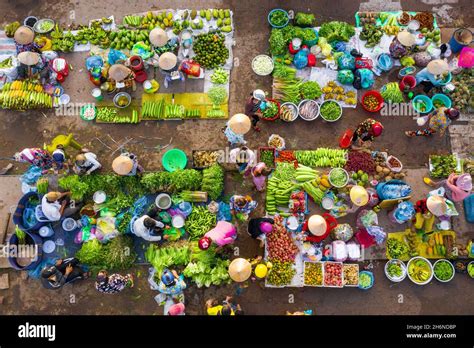 Vi Thanh Market Is The Largest And Most Special Outdoor Agricultural