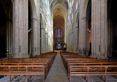 Tours Indre et Loire Cathédrale Saint Gatien Nef Flickr