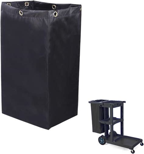 Replacement Janitorial Cart Bag High Capacity Waterproof Thickened