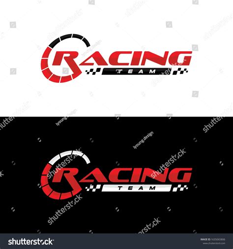 Racing Team Logo Vector Eps 10: vector de stock (libre de regalías) 1635065806 | Shutterstock