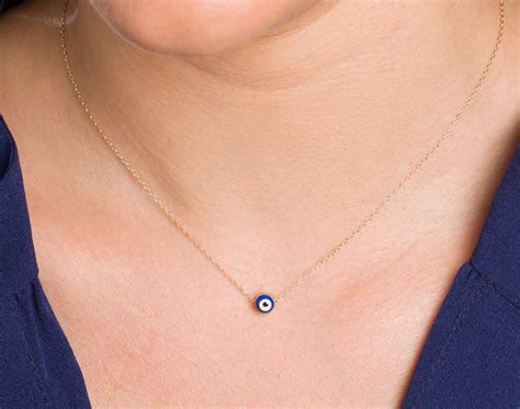 Evil Eye Necklace Kabbalah Necklace Protection Necklace Etsy Evil Eye Necklace Eye Necklace