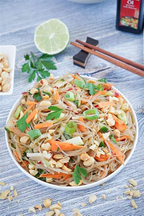 Einfaches Glasnudelsalat Rezept Schmeckt Wie Beim Asiaten