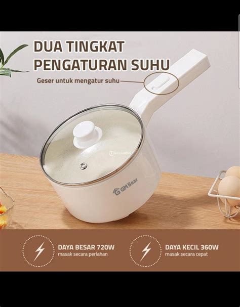 Gm Bear Panci Listrik Serbaguna In Electric Cooking Pot Cooker