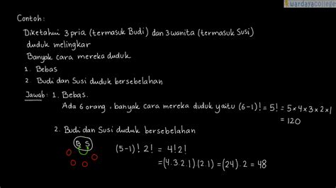 Contoh Soal Permutasi Dan Jawabannya Perbedaan Permutasi Dan