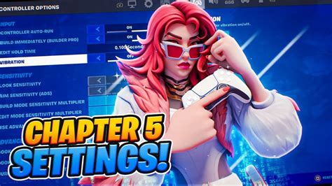 New Chapter 5 Best Controller Settings For Fortnite Xboxps4ps5pc