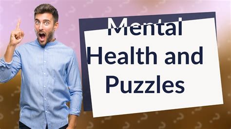 Is Answering Crosswords And Puzzles Mental Health Youtube