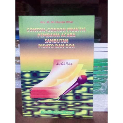 Jual Buku Contoh Pidato Praktis Pembawa Acara Sambutan Dan Doa Tp