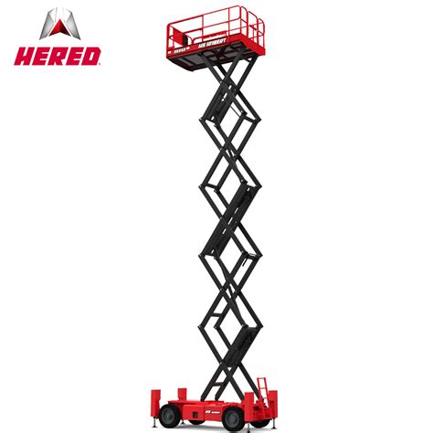 Hered Brand HS1218ert 12m 14m Rough Terrain Outdoor Electric Lifting