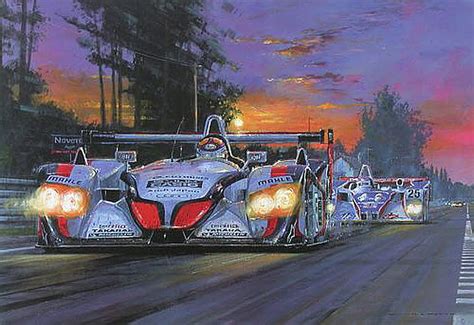 Automobile Art Watts Nicholas Le Mans 2004