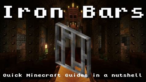 Iron Bars Recipe Minecraft - banana-breads.com