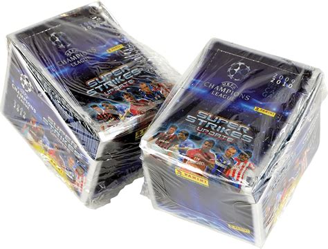 2009 2010 Panini UEFA Champions League Super Strikes Update Sealed Box