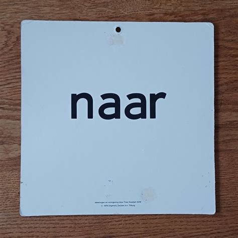 naar vintage wandplaat veilig leren lezen evensnuffelen