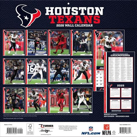 houston texans  schedule