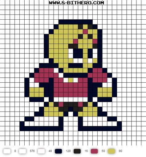 Dc Comics Characters Perler Bead Patterns Ideas Perler Bead