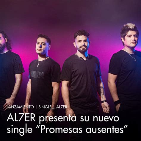 AL7ER Presenta Su Nuevo Single Promesas Ausentes