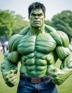 Hulk Cosplay Face Swap Insert Your Face ID 1030959