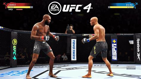 EA Sports UFC 4 Jon Jones VS Anderson Silva GamePlay UFC 4