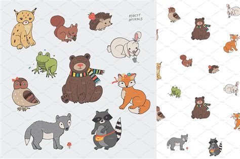 Forest Animals | Animal Illustrations ~ Creative Market