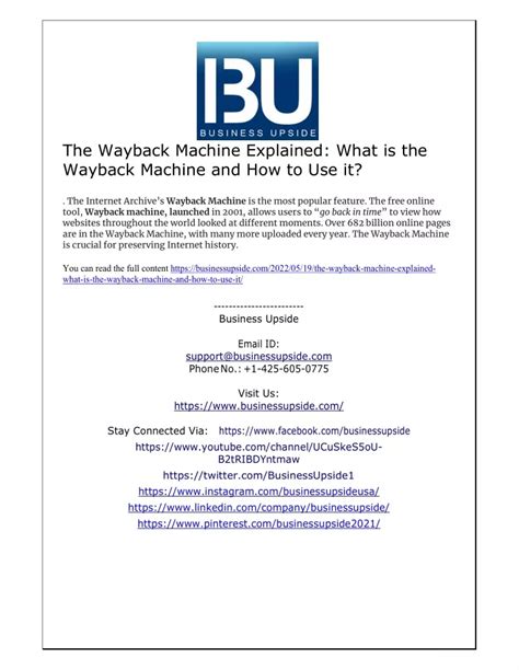 PPT The Wayback Machine Explained What Is The Wayback Machine And How