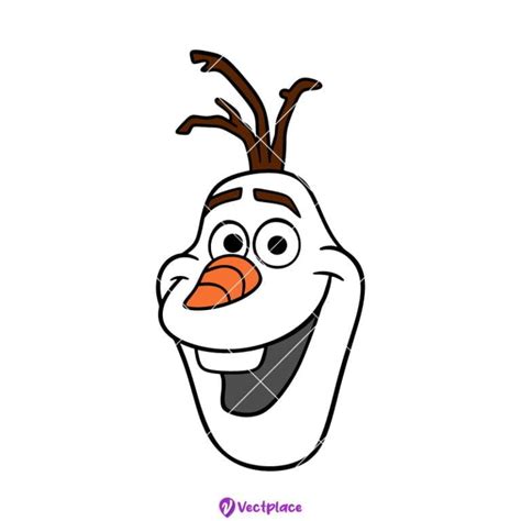 Free Olaf Frozen SVG Vectplace