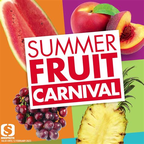 Shoprite SA on Twitter: "It’s our Summer Fruit Carnival! 🍉☀️ Enjoy your ...