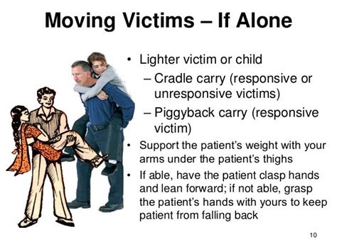 First Aid Lesson Carrying