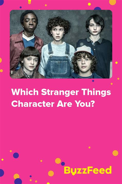 Stranger Things Quiz What Character Are You Printable Word Searches