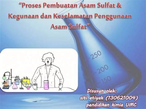 Proses Pembuatan Asam Sulfat Kegunaan PPT