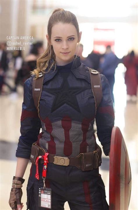 Avengers 3 Infinity War Captain America Cosplay By Rachel Reeter R