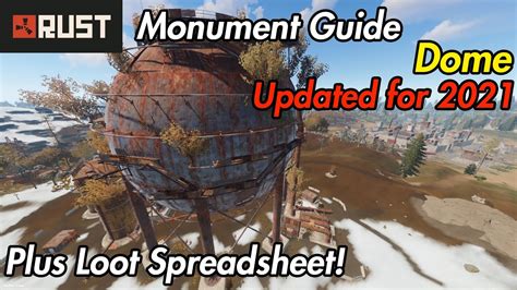 Rust Monument Guide Dome 2021 Update YouTube