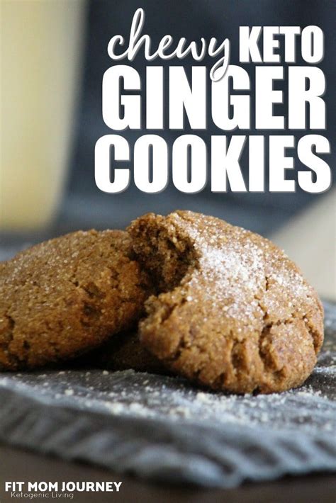 Soft But Chewy Keto Ginger Cookies That Are So Good Theyre Addictive