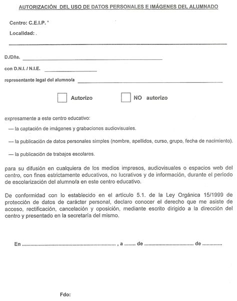 Modelo De Carta De Autorizacion Para Retirar Documentos Del Colegio Vários Modelos