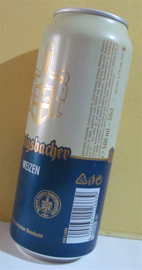 Latas Y Botellas Colecci N Lata Cerveza Konigsbacher Weizen Ml