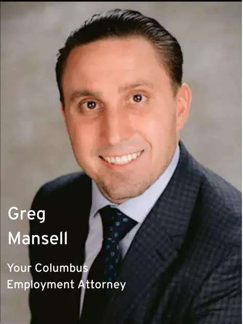 PPT Greg Mansell Columbus Employment Lawyer Wrongful Termination