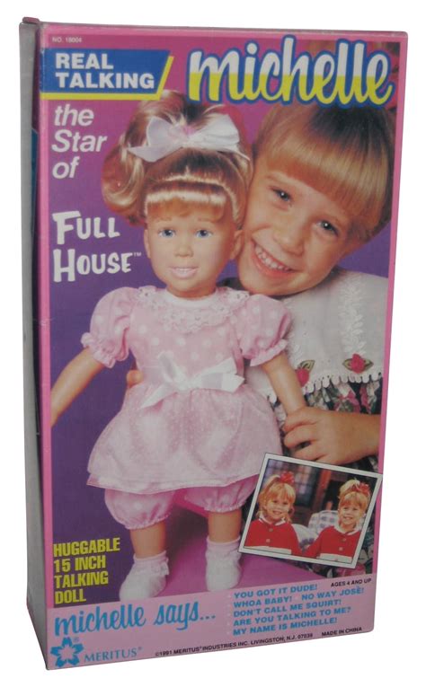 Full House Michelle Mary Kate And Ashley 1990 Meritus Real Talking 15