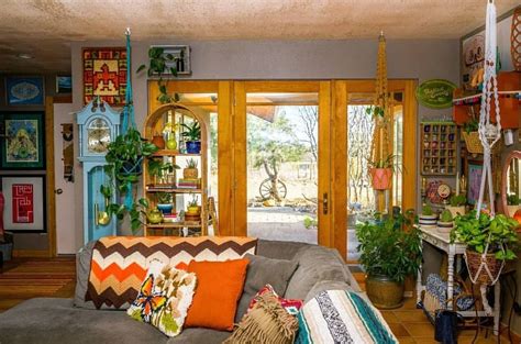 Pin By Barbara B On Jungalows Funky Home Decor Maximalist Home