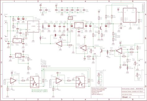 A Compact And Efficient Switching Power Supply Schematic