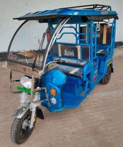 Agni Blue Battery Operated E Rickshaw At Rs Battery Operated E