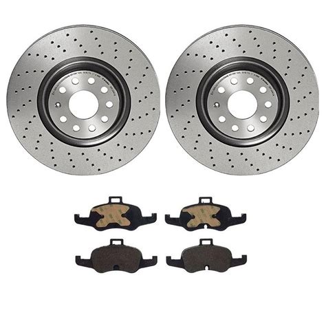 Audi Disc Brake Pad And Rotor Kit Front 340mm Ceramic Xtra