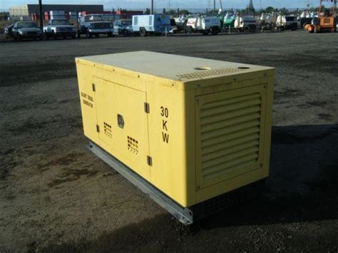 2010 Silent Diesel Gf3 30kw Diesel Generator